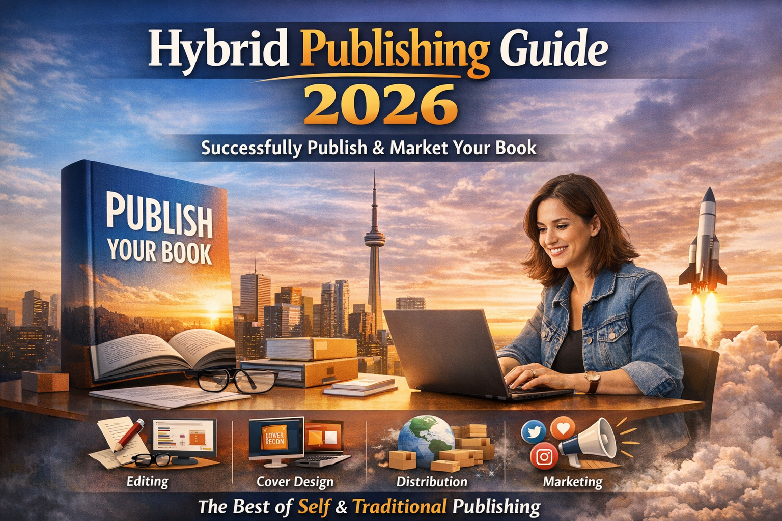 Hybrid Publishing Guide: Publish & Market Books 2026
