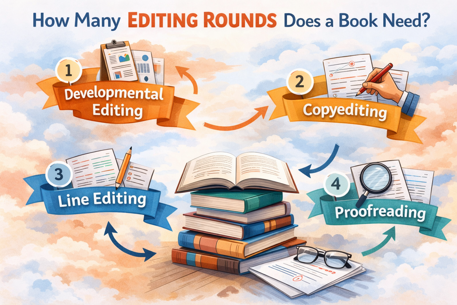 How Many Editing Rounds Does a Book Need?