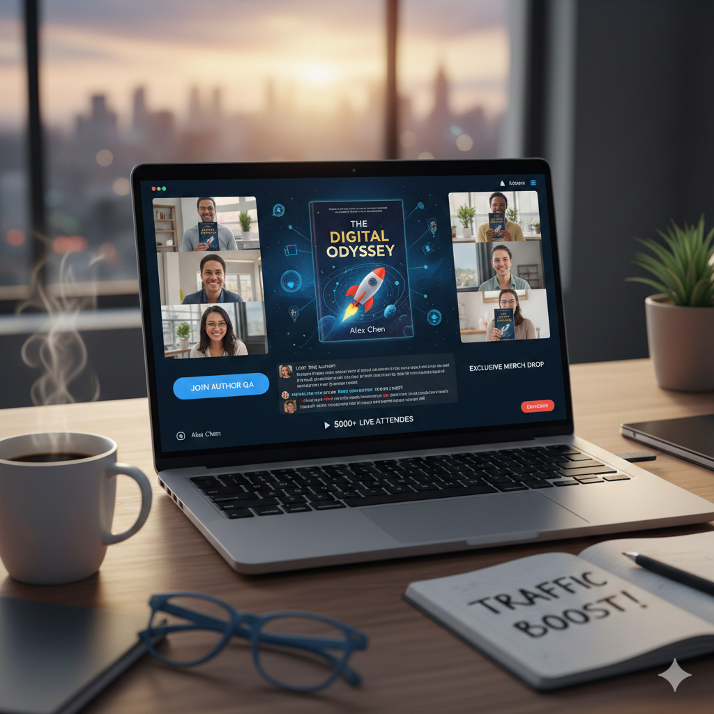 Online Book Launch Ideas That Drive Real Traffic