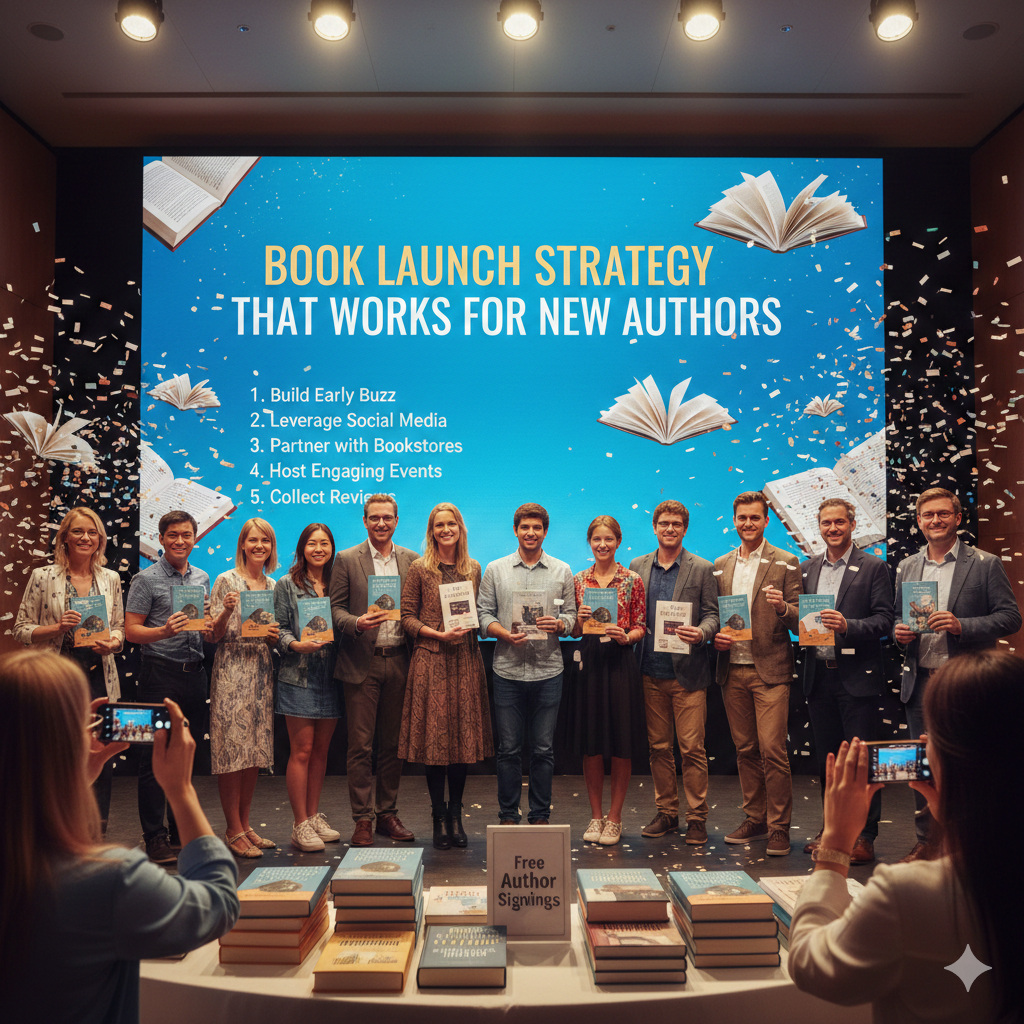 Book Launch Strategy That Works for New Authors