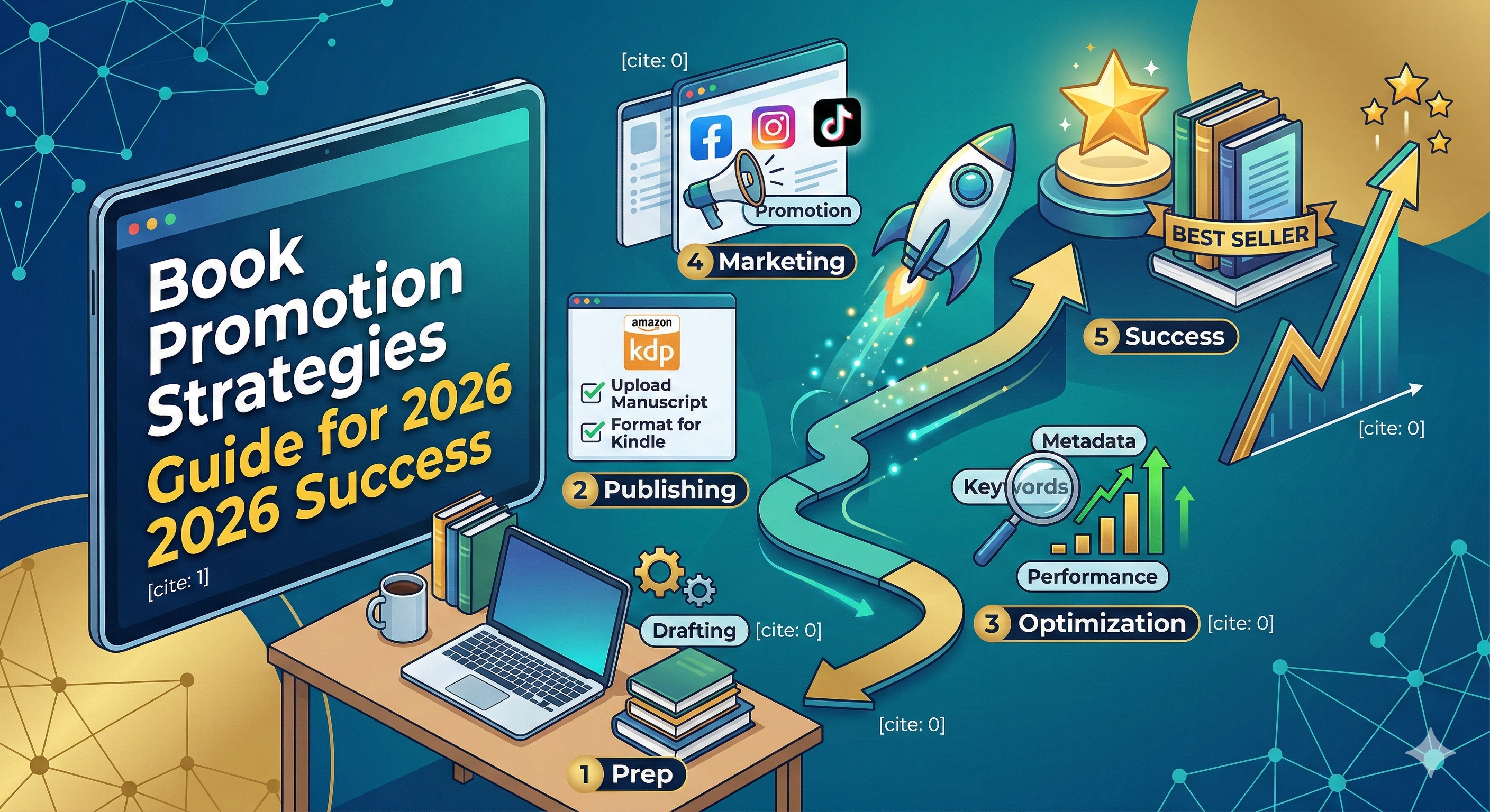 Book Promotion Strategies Guide for 2026 Success