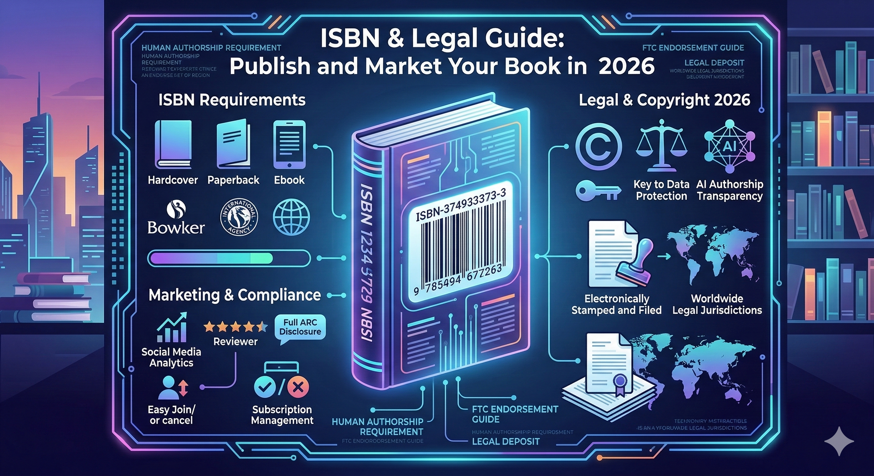 ISBN & Legal Guide: Publish and Market Your Book in 2026