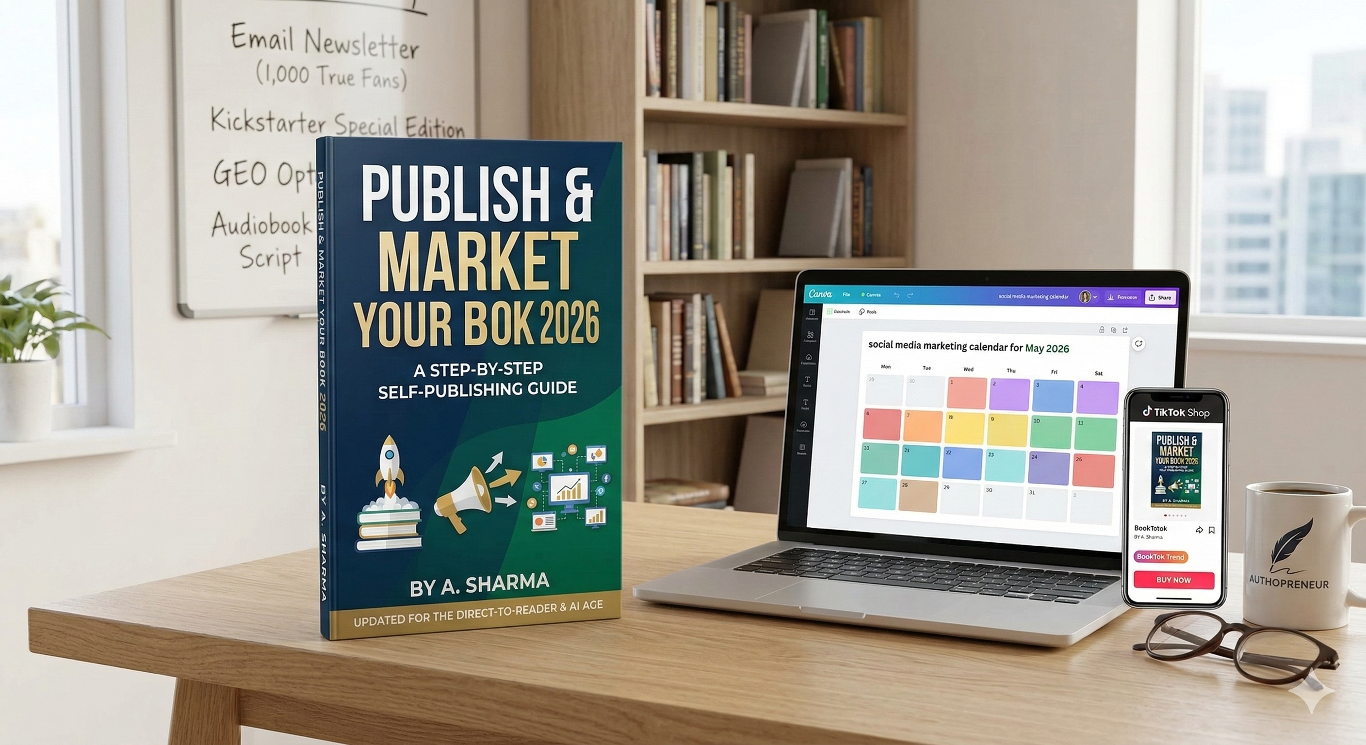Self-Publishing Guide: Publish & Market Your Book 2026
