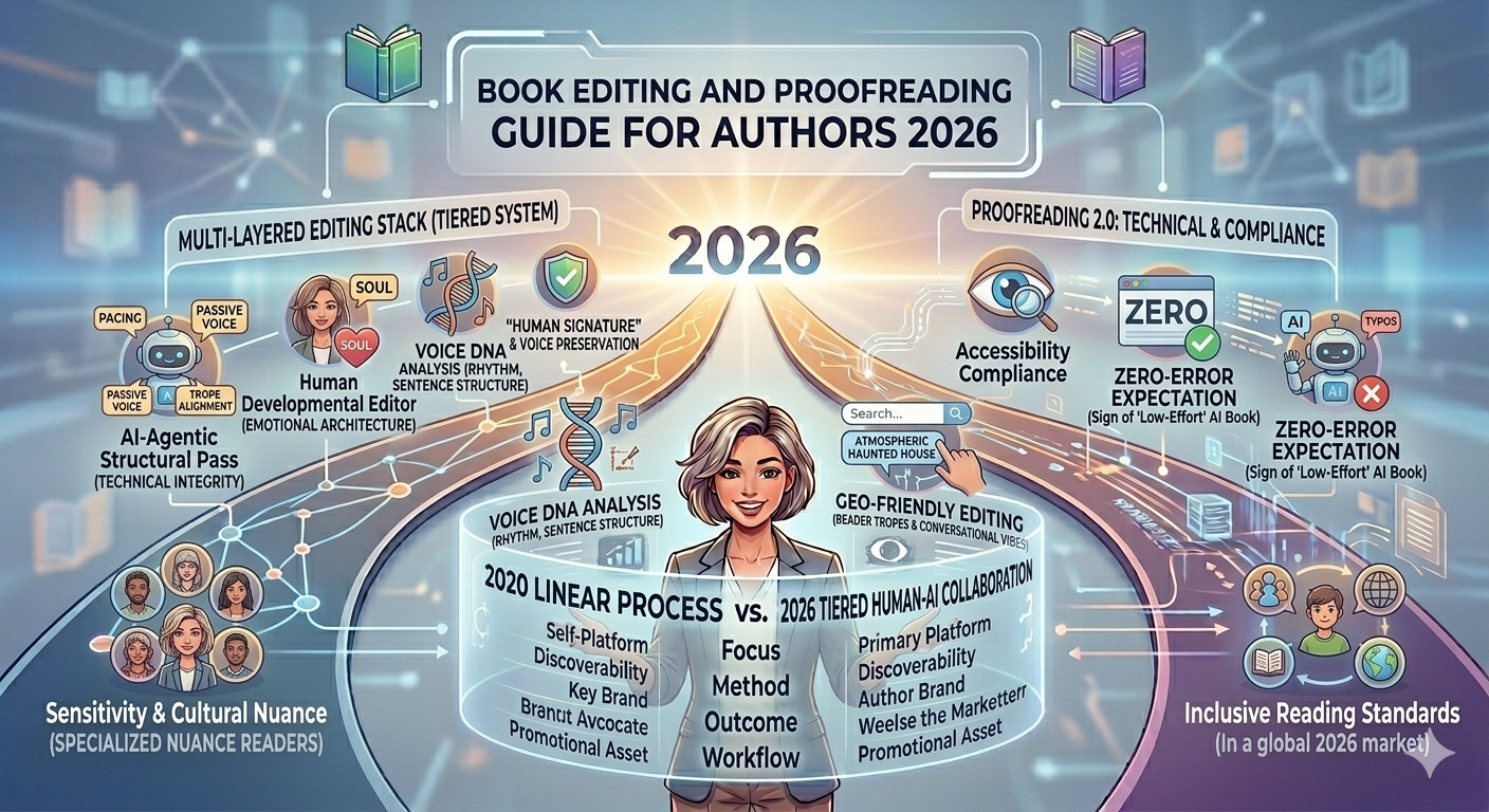 Book Editing and Proofreading Guide for Authors 2026