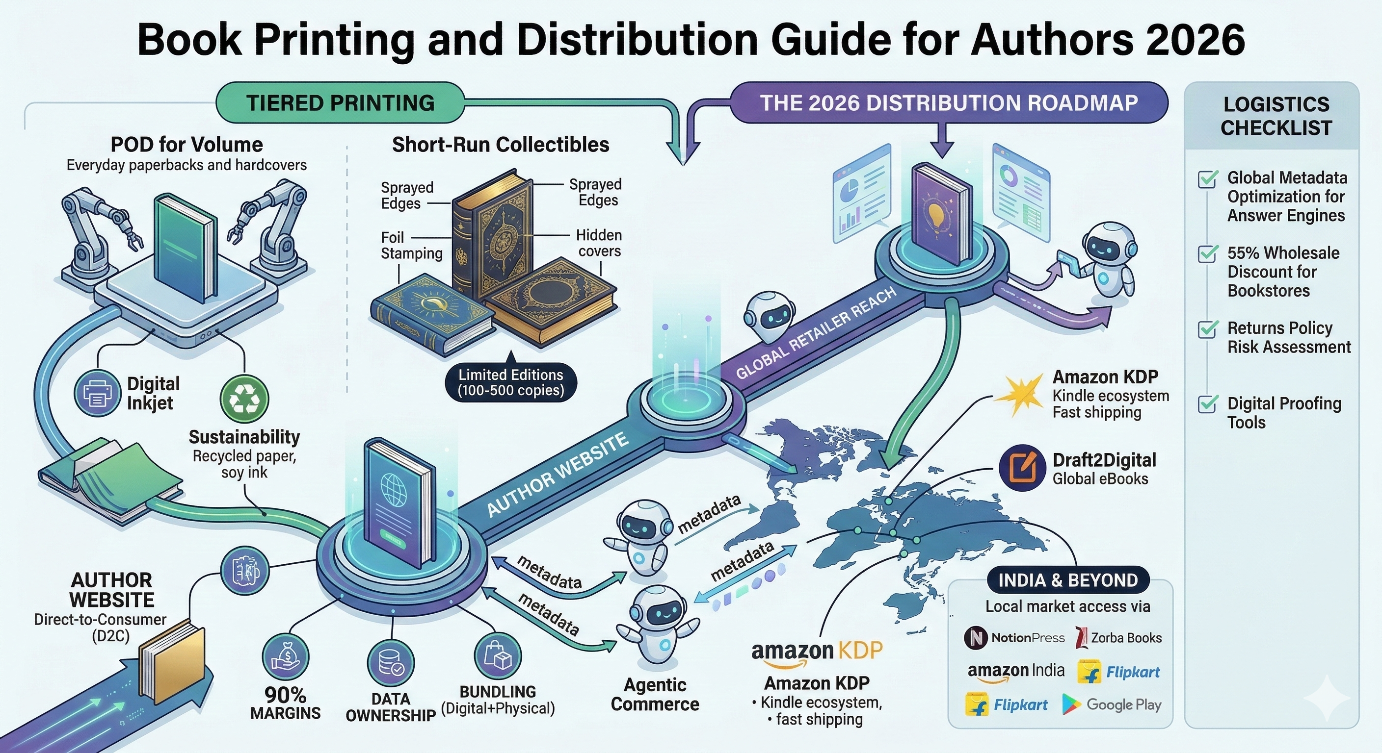 Book Printing and Distribution Guide for Authors 2026