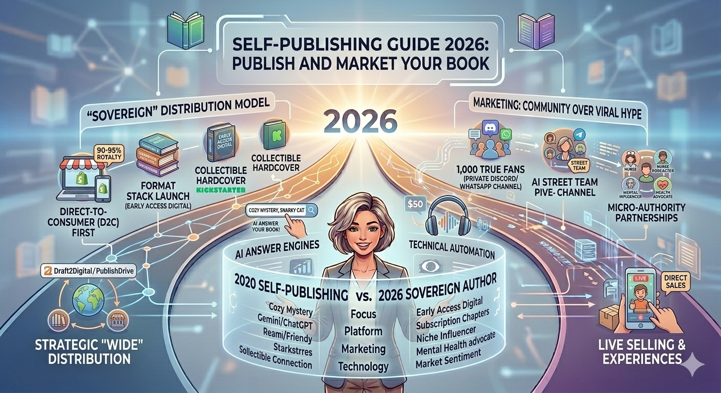 Self-Publishing Guide 2026: Publish and Market Your Book
