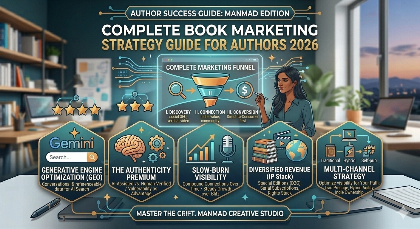 Complete Book Marketing Strategy Guide for Authors 2026