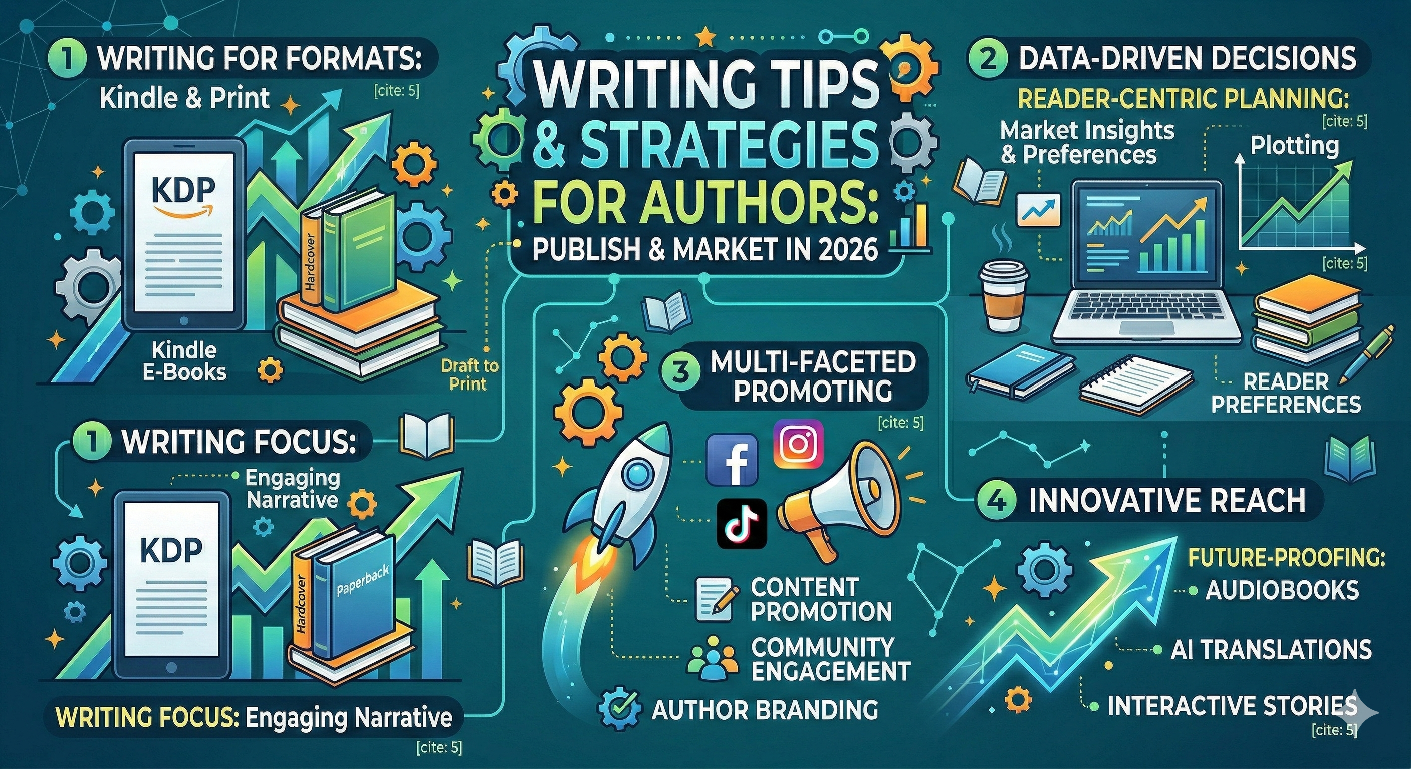 Writing Tips for Authors: Publish & Market in 2026