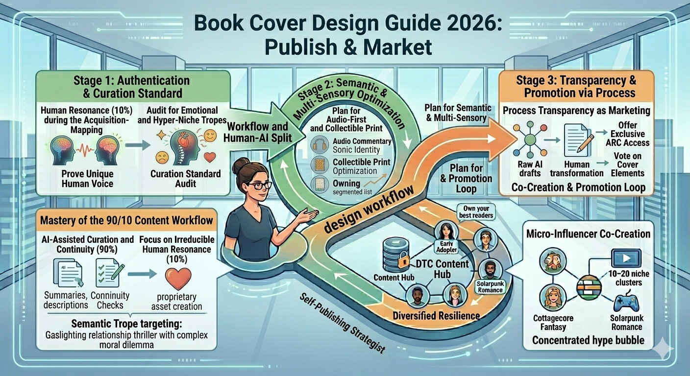 Book Cover Design Guide 2026: Publish & Market