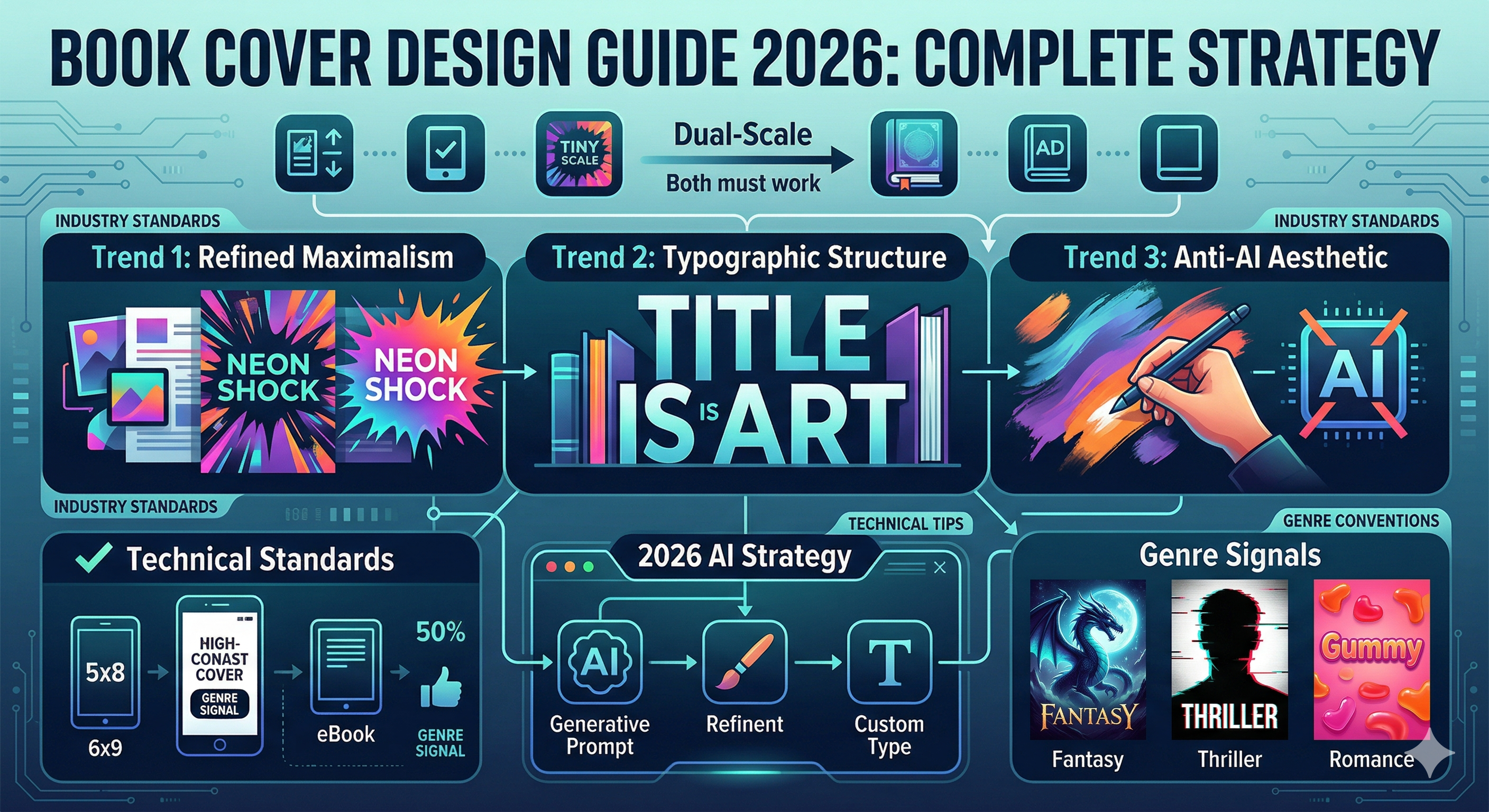 Book Cover Design Guide 2026: Complete Strategy